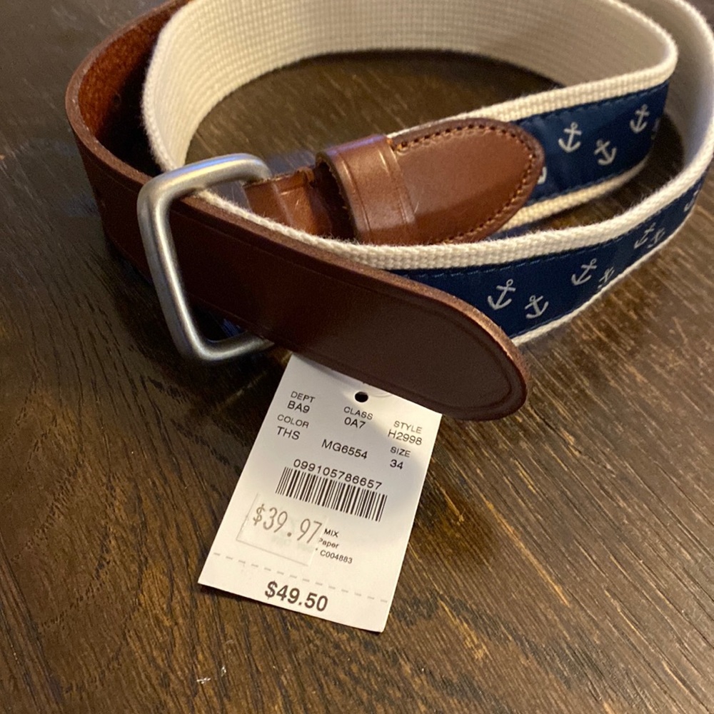 Jcrew nautical belt